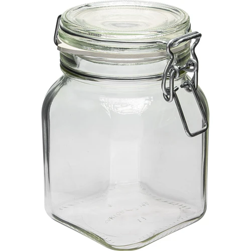 Βάζο Comfort 750 ml, τετράγωνο, με αεροστεγές κλείσιμο