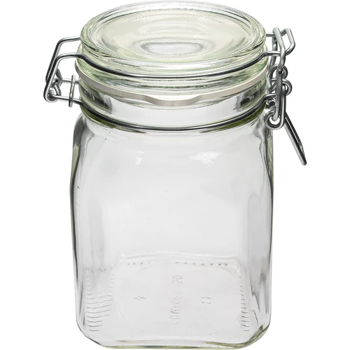 Βάζο Comfort 750 ml, τετράγωνο, με αεροστεγές κλείσιμο - 2