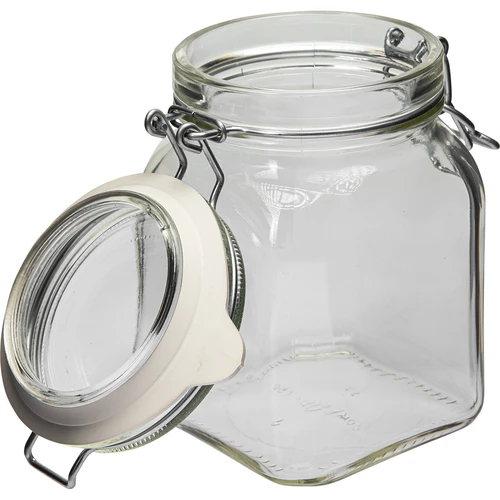 Βάζο Comfort 750 ml, τετράγωνο, με αεροστεγές κλείσιμο - 3