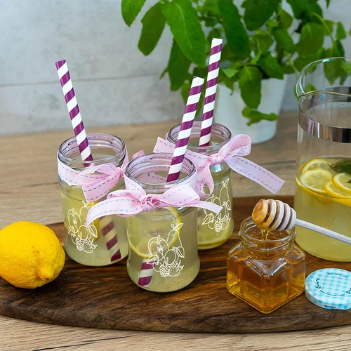 Βάζο TO 300 ml με εκτύπωση - μείγμα φρούτων και καπάκι fi66/4 - 6 τεμ. - 7
