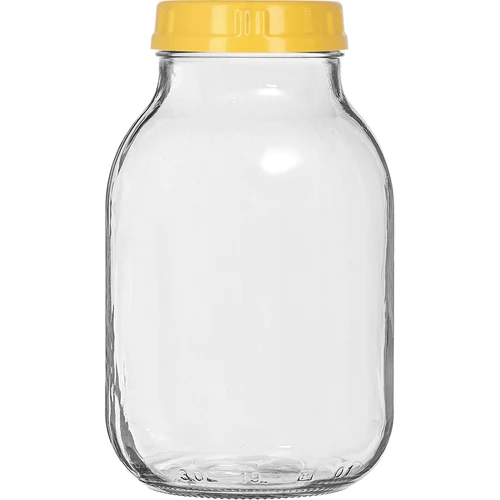 Βάζο twist-off 3 L, λαβίδα και καπάκι από πλαστικό fi 100, με χερούλι - 3