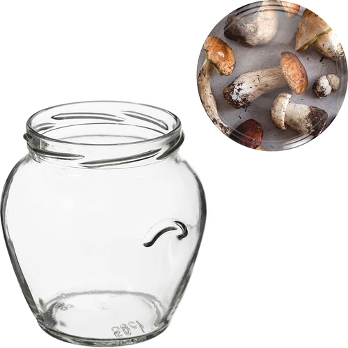 Βάζο Twist-Off Amfora 580 ml με χρωματιστό καπάκι fi82/6-6τεμ. - 13