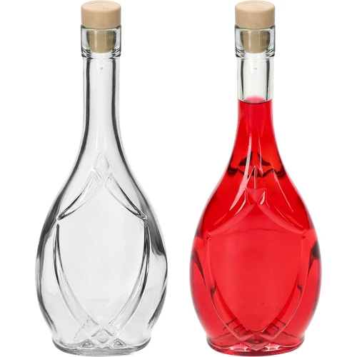 Διακοσμητικό μπουκάλι ICONA 500 ml, με πώμα τύπου «μανιτάρι», 1 τεμ. - 3