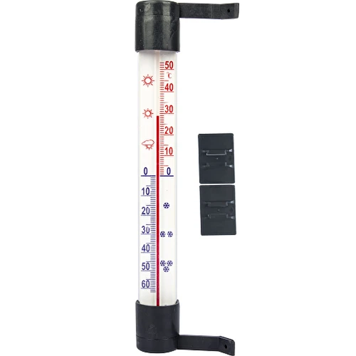 Εξωτερικό θερμόμετρο ανθρακί (-60°C έως +50°C) 23cm