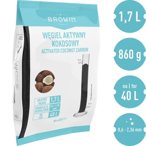 Ενεργός άνθρακας καρύδας 0,86 kg - 2
