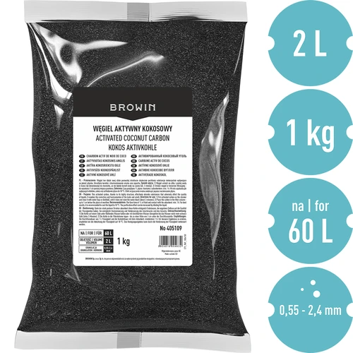 Ενεργός άνθρακας καρύδας 1 kg - 3
