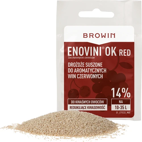 Enovini® OK RED - ζύμες οινοποίησης που μειώνουν την οξύτητα 7 g - 3