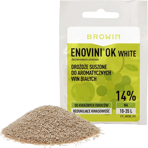 Enovini® OK WHITE - οινικές ζύμες που μειώνουν την οξύτητα 7 g - 3
