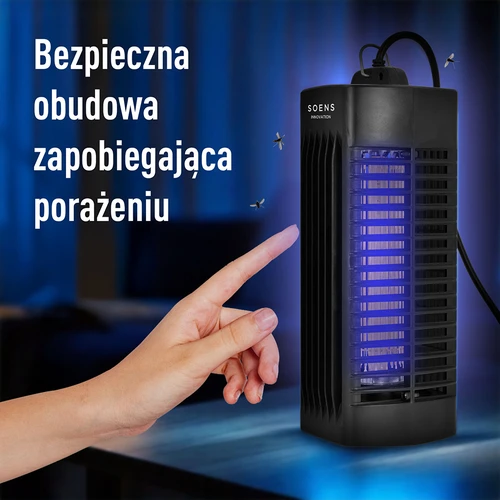 Εντομοκτόνος λάμπα Manhattan UVA 6 W, μαύρη - 8