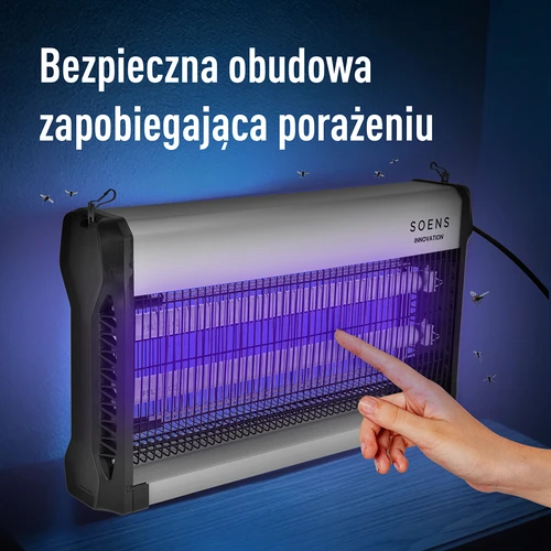 Εντομοπαγίδα UVA 40 W, ασημί - 7