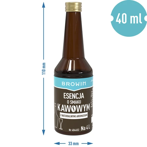 Εσάνς καφέ με φυσικά αρώματα για 4 L - 40 ml - 7