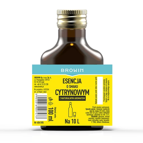 Εσάνς λεμονιού με φυσικό άρωμα για 10 L - 100 ml - 4