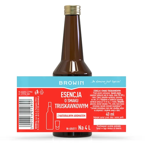 Εσάνς με γεύση φράουλας, 40 ml - 4