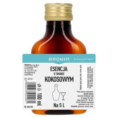 Εσάνς με γεύση καρύδας, για 5 L - 100 ml - 4