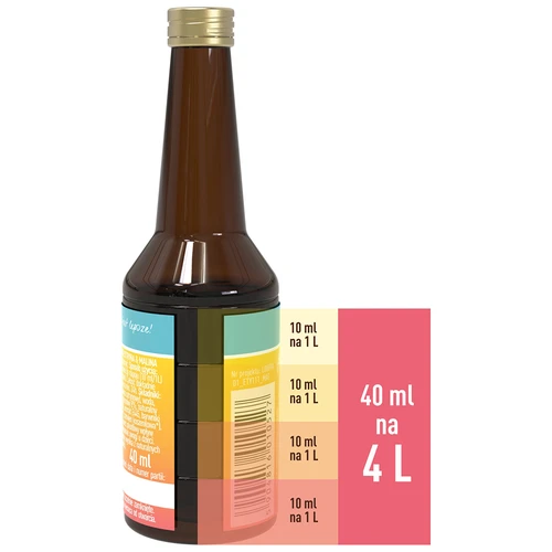 Εσάνς με γεύση λεμονιού-σμέουρου - 40 ml, για 4 L - 5