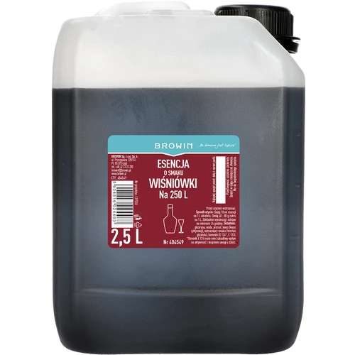 Εσάνς με γεύση λικέρ βύσσινο, 2,5 L για 250 L έτοιμου ποτού