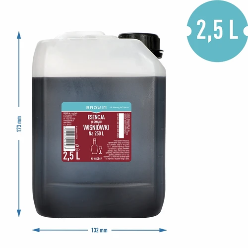 Εσάνς με γεύση λικέρ βύσσινο, 2,5 L για 250 L έτοιμου ποτού - 3