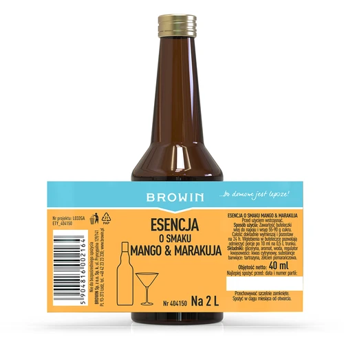 Εσάνς με γεύση μάνγκο & μαρακούγια για 2 L - 40ml - 5