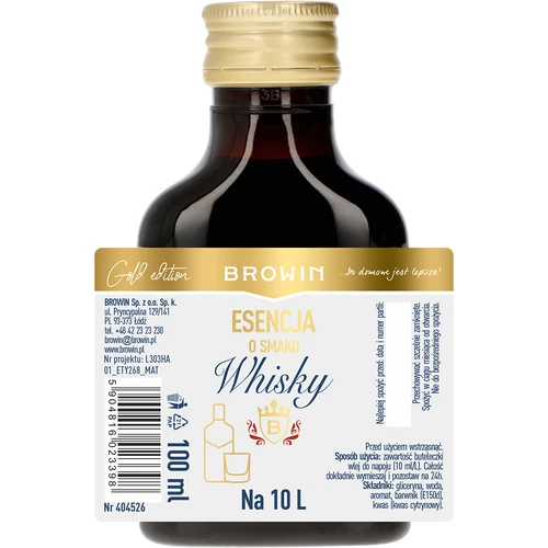 Εσάνς γεύσης ουίσκι για 10 L, 100 ml - 4