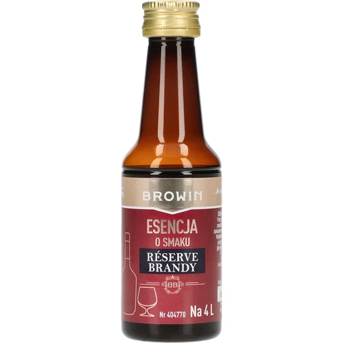 Εσάνς με γεύση Reserve Brandy, 40 ml, για 4 L