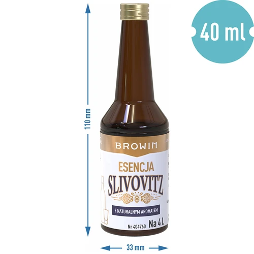 Εσάνς με γεύση σλιβοβίτσας, για 4 L, 40 ml - 7