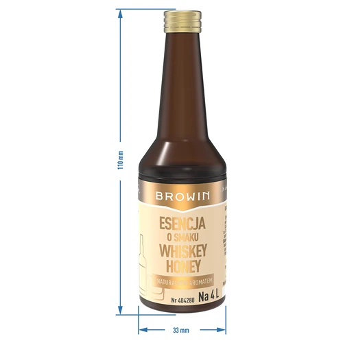 Εσάνς γεύσης ουίσκι με μέλι για 4 L - 40 ml - 8