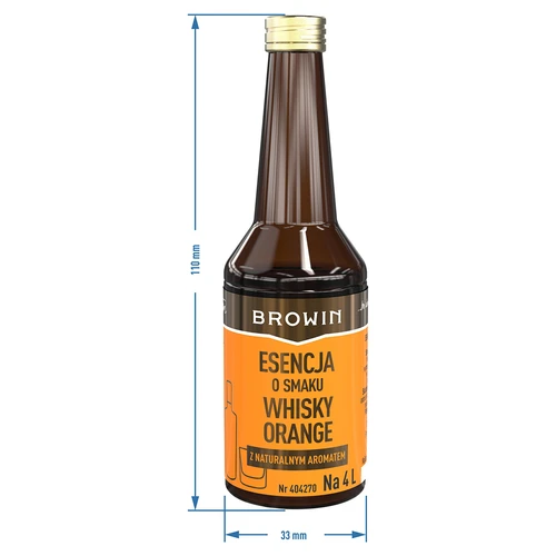 Εσάνς γεύσης Whisky Orange για 4 L - 40 ml - 8