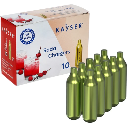 Φυσίγγια Kayser για σιφόν SodaJoy, 10 τεμ.