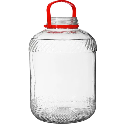 Γυάλα 15 L με πλαστικό καπάκι