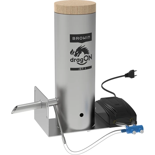 Ηλεκτρικό καπνιστήριο dragON PLYWOOD NATURE 100E από κοντραπλακέ, με θερμαντική μονάδα και ψηφιακό ελεγκτή - 11
