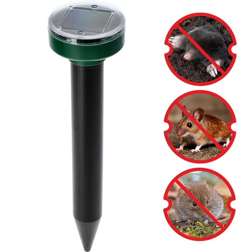 Ηλιακό απωθητικό τυφλοπόντικων – αποτελεσματική, ασφαλής και ανθρωπιστική προστασία του κήπου, 1 τεμ. - 6