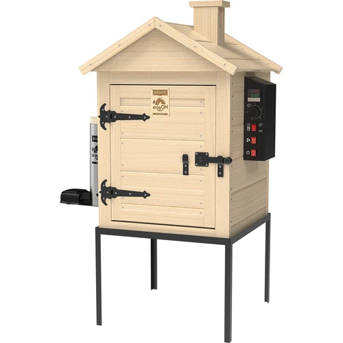 Καπνιστήριο 115 L dragON Wood 60E, ξύλινο, με ηλεκτρική θερμαντική μονάδα και ελεγκτή - 2