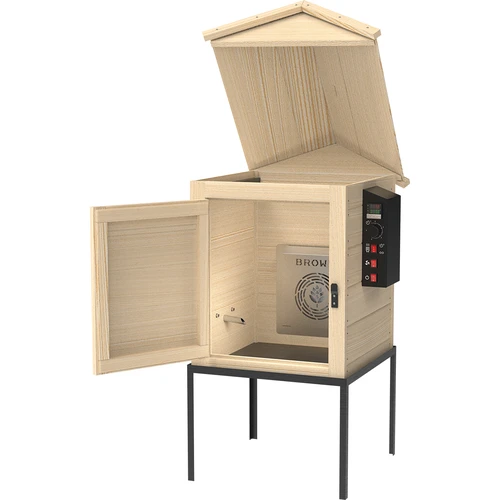 Καπνιστήριο 115 L dragON Wood 60E, ξύλινο, με ηλεκτρική θερμαντική μονάδα και ελεγκτή - 5
