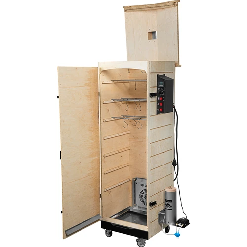 Καπνιστήριο dragON PLYWOOD NATURE – χωρίς πλαίσιο, αρθρωτής κατασκευής, με ψηφιακό ελεγκτή, 320L - 3