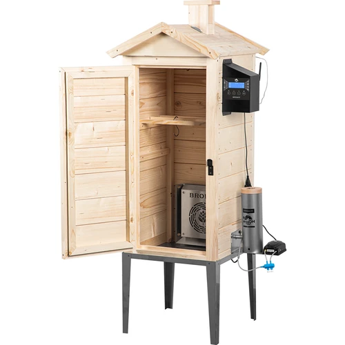 Καπνιστήριο με Wi-Fi, 200 L – dragON WOOD 100IQ με ηλεκτρική μονάδα θέρμανσης και ελεγκτή - 2