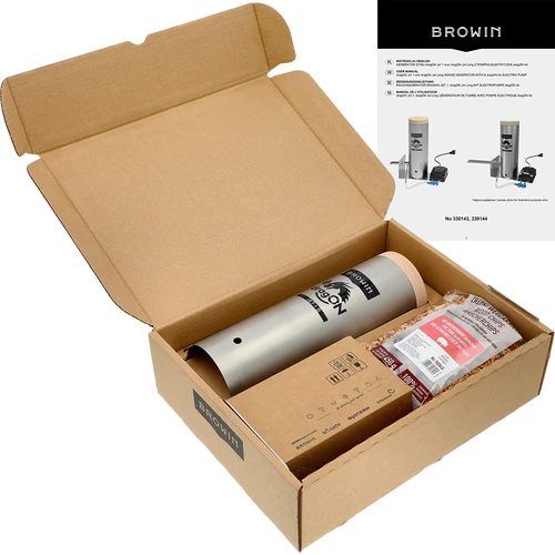 Καπνιστήριο με Wi‑Fi, 200 L – dragON WOOD 100IQ με ηλεκτρική μονάδα θέρμανσης και ελεγκτή, με καύση ξύλου - 15
