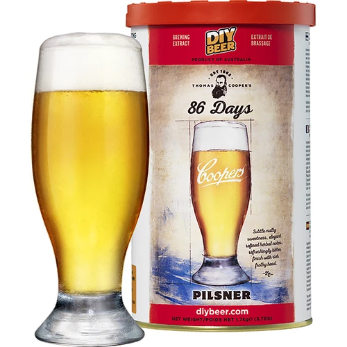 Κιτ ζυθοποίησης Coopers 86 Days Pilsner