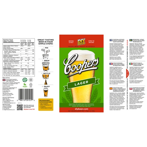 Κιτ ζυθοποίησης Coopers Lager - 5