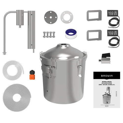 Κλασικός αποστακτήρας Convex 30 L - 1 διαχωριστήρας - 3