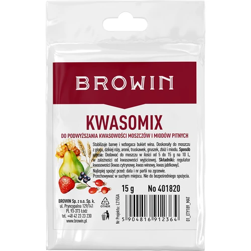 Kwasomix - ρυθμιστής οξύτητας