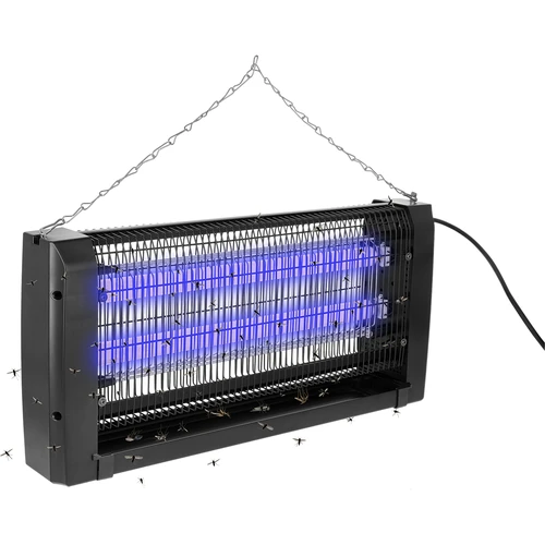 Λάμπα εξόντωσης εντόμων UVA 20 W, μαύρη - 3