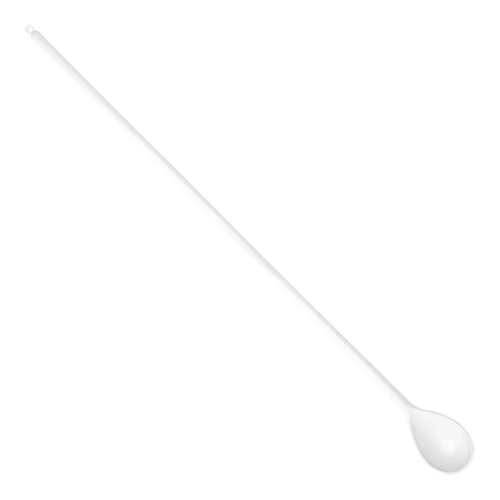 Λευκή πλαστική κουτάλα 70 cm