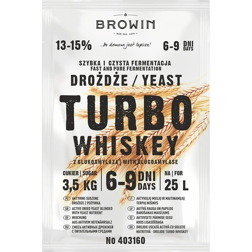 Μαγιά απόσταξης Turbo Whiskey - 2