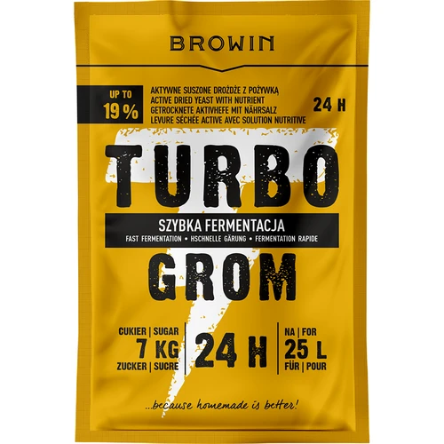 Μαγιά αποσταγματοποιίας Turbo Grom 24h