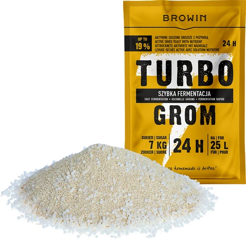 Μαγιά αποσταγματοποιίας Turbo Grom 24h - 3