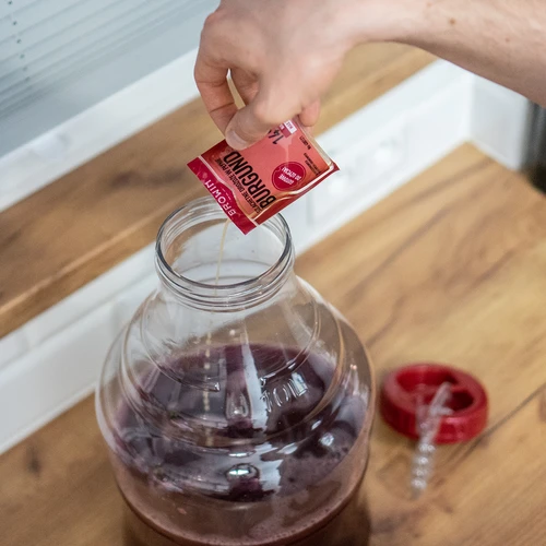 Μαγιά κρασιού Burgund χωρίς πολλαπλασιασμό, 20 ml - 3