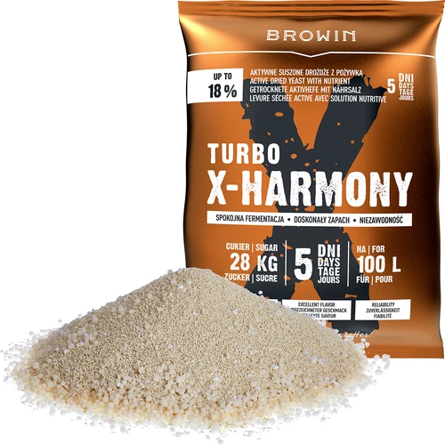 Μαγιά Turbo X-Harmony 18%, 100 L, 360g - 3