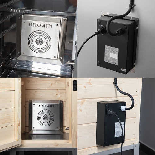 Μονάδα θέρμανσης με ανεμιστήρα, 1,5 kW - για καπνιστήρια κήπου - 5