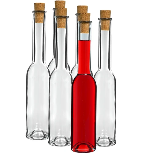 Μπουκάλι για λικέρ 200 ml 6 τεμ.+ 6 φελλοί 23/18 - 2