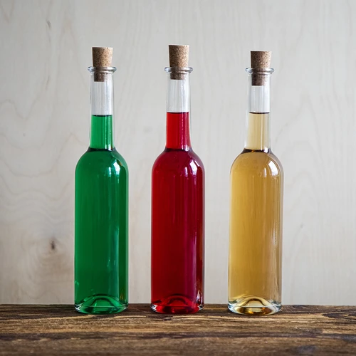 Μπουκάλι για λικέρ 350 ml 6 τεμ.+ 6 φελλούς - 7